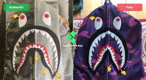 real bape shoes vs fake|bape shark hoodie legit check.